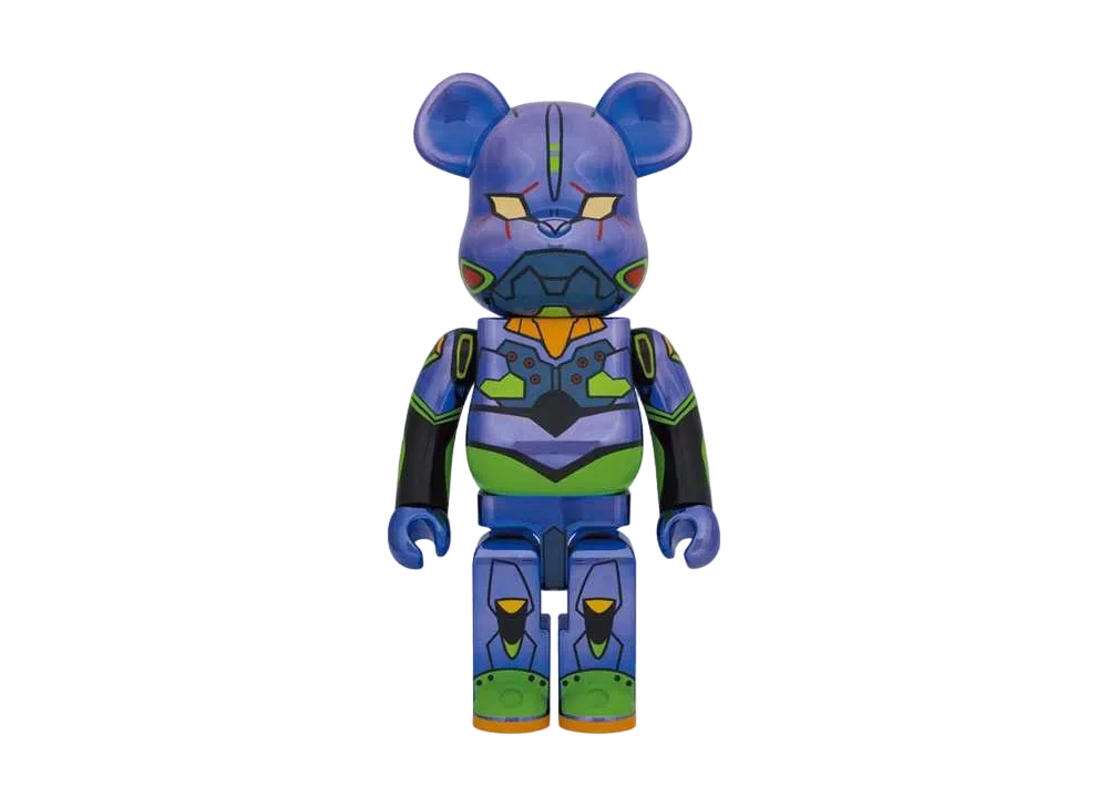 Bearbrick Evangelion Unit 1 CHROME Ver.1000%