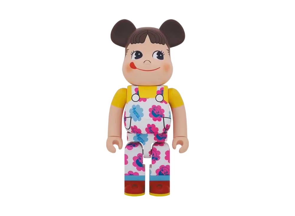 Bearbrick Peko-chan Milky 70th Anniversary Design 1000%