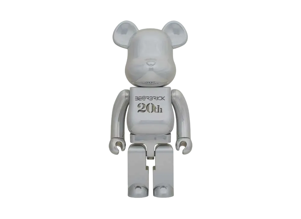 Bearbrick 20th Anniversary DEEP CHROME Ver.1000%