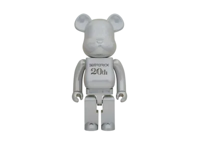 Bearbrick 20th Anniversary DEEP CHROME Ver.1000%