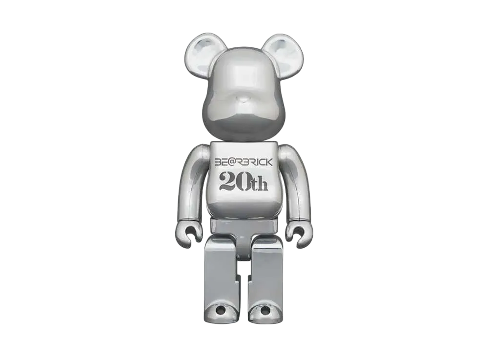 Bearbrick 20th Anniversary DEEP CHROME Ver.400％