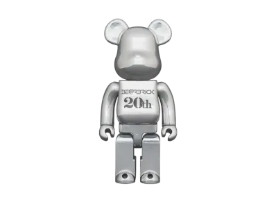 Bearbrick 20th Anniversary DEEP CHROME Ver.400%