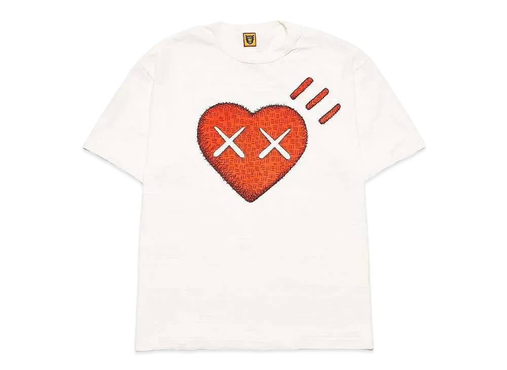 HUMAN MADE x KAWS T-SHRIT #1 "White"