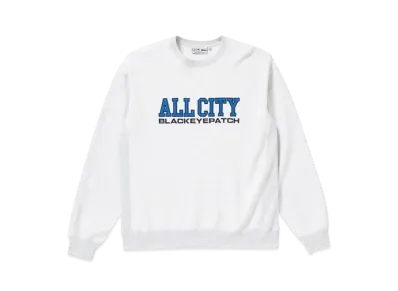 BlackEyePatch ALL CITY CREW SWEAT "Ash"