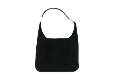 GUCCI Hobo Suede Leather Shoulder Bag "Black"