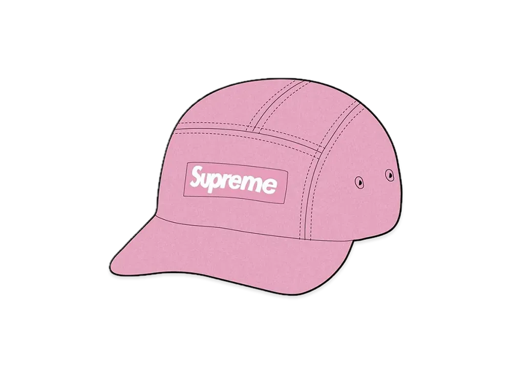 Supreme Wool Camp Cap "Pink"