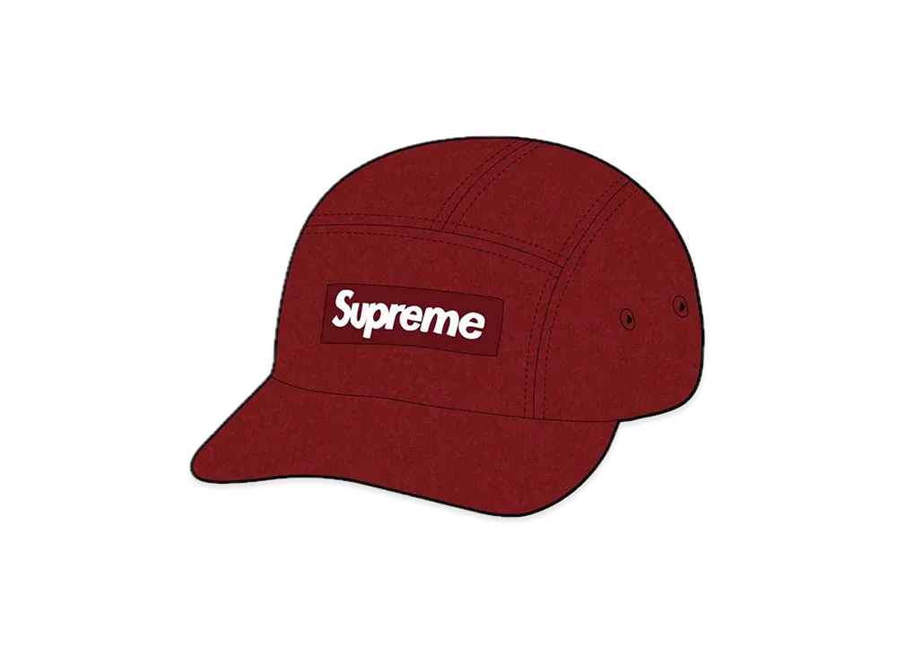Supreme Wool Camp Cap "Red"