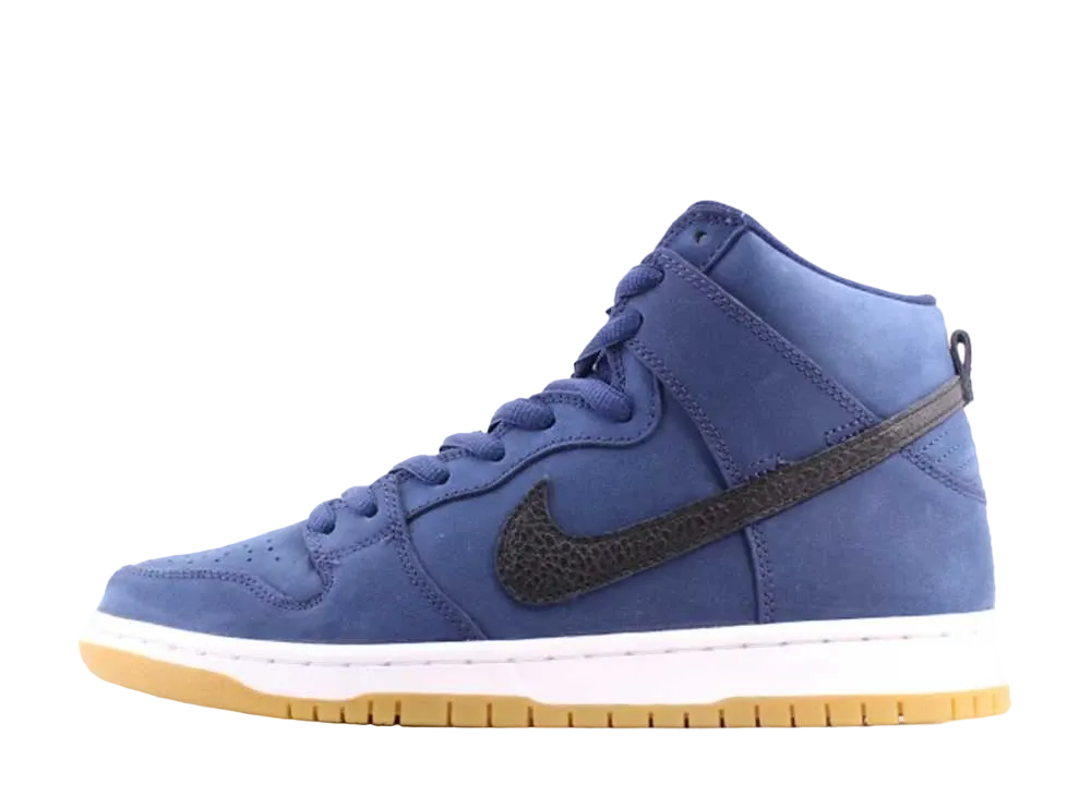 Nike SB Dunk High Orange Label "Obsidian/Black Light Gum Brown"