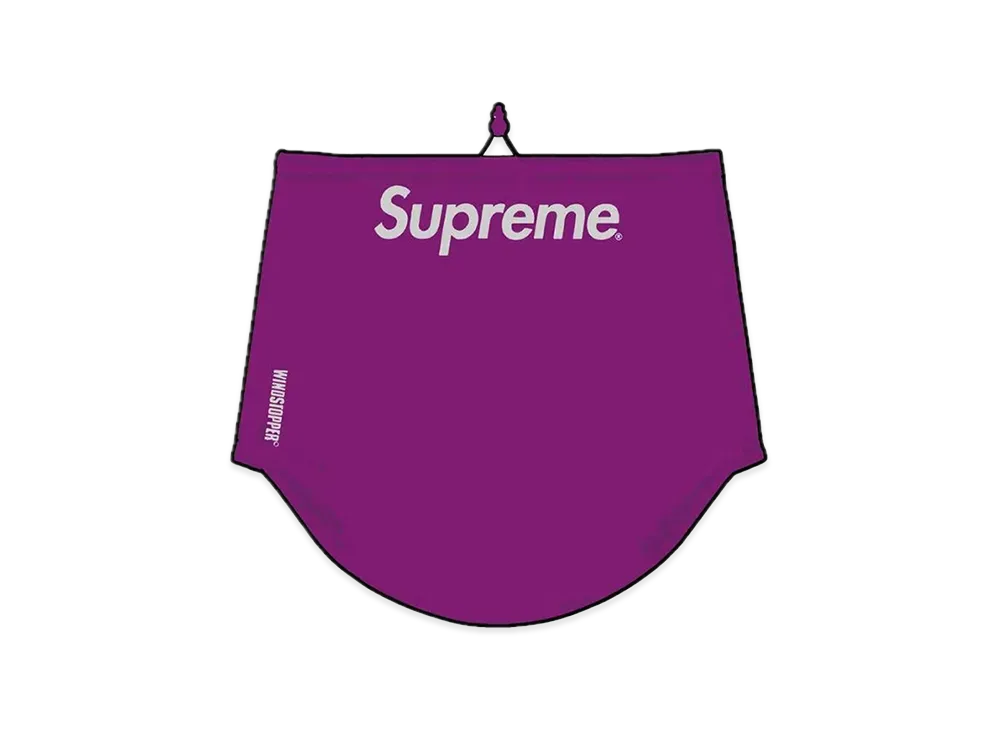 Supreme WINDSTOPPER Neck Gaiter "Purple" (21FW)