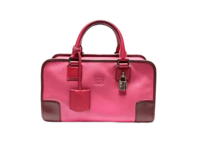 LOEWE Amasona 28 Handle Bag "Pink"