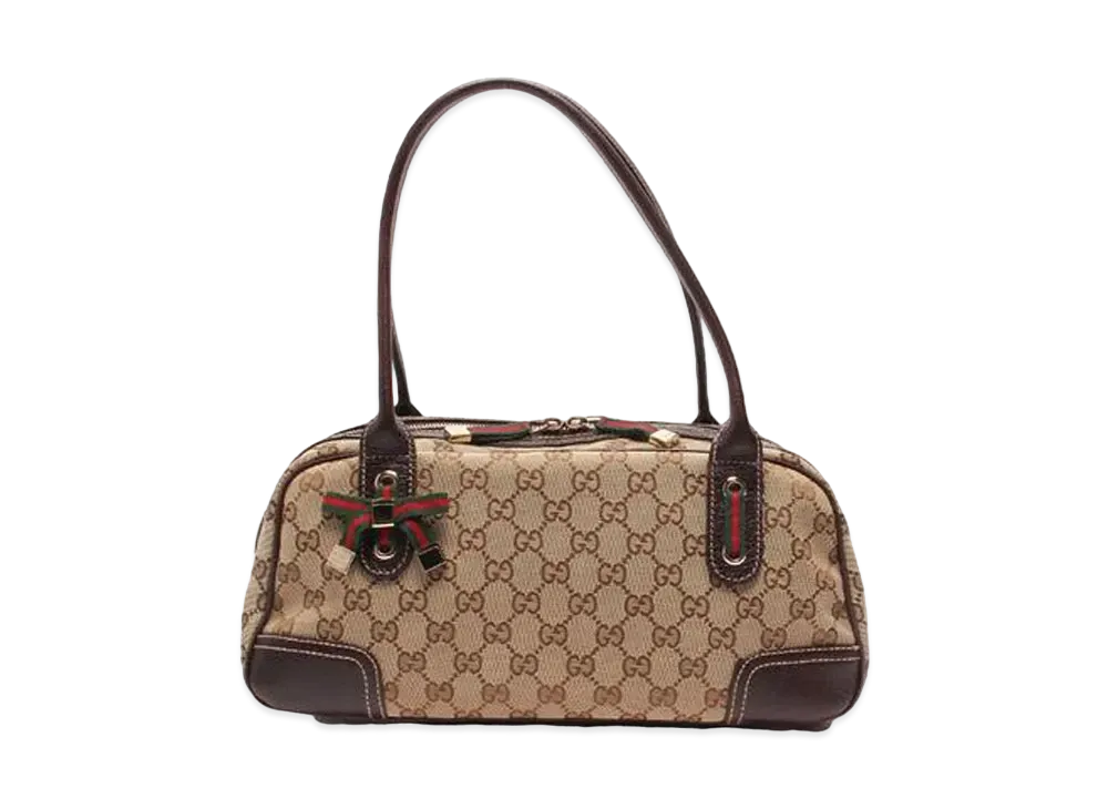 GUCCI GG Canvas Princy Shoulder Bag "Beige"