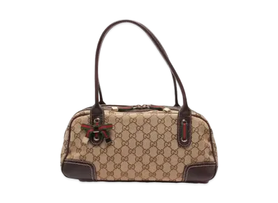 GUCCI GG Canvas Princy Shoulder Bag "Beige"