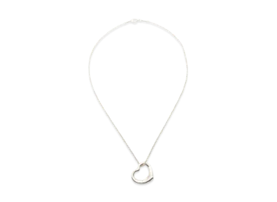 Tiffany & Co Open Heart Necklace "Silver"