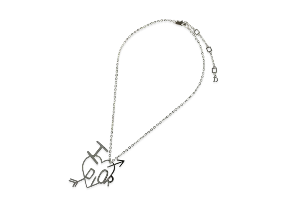 ディオール アイラブ ディオール ネックレス "シルバー"