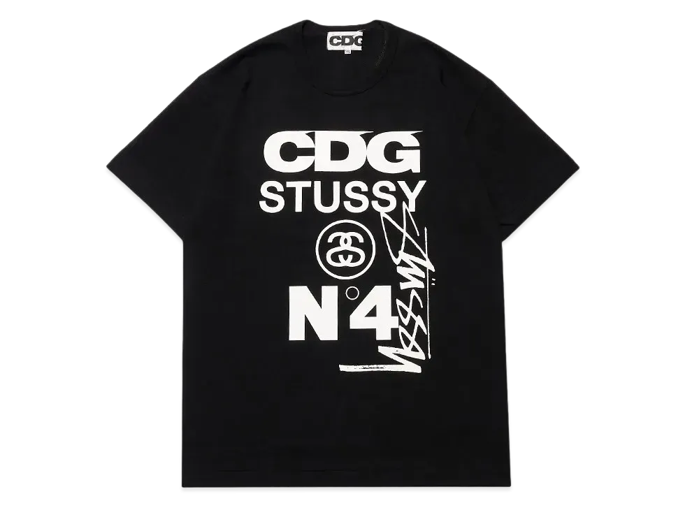 Stussy COMME des GARÇONS T-SHRIT "Black"