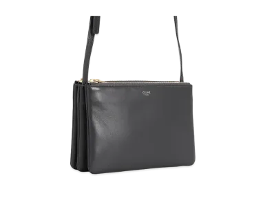 CELINE Trio Shoulder Bag "Black"