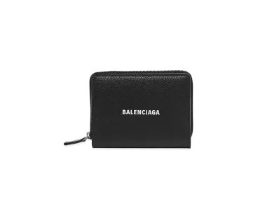 BALENCIAGA Everyday Compact Wallet "Black"