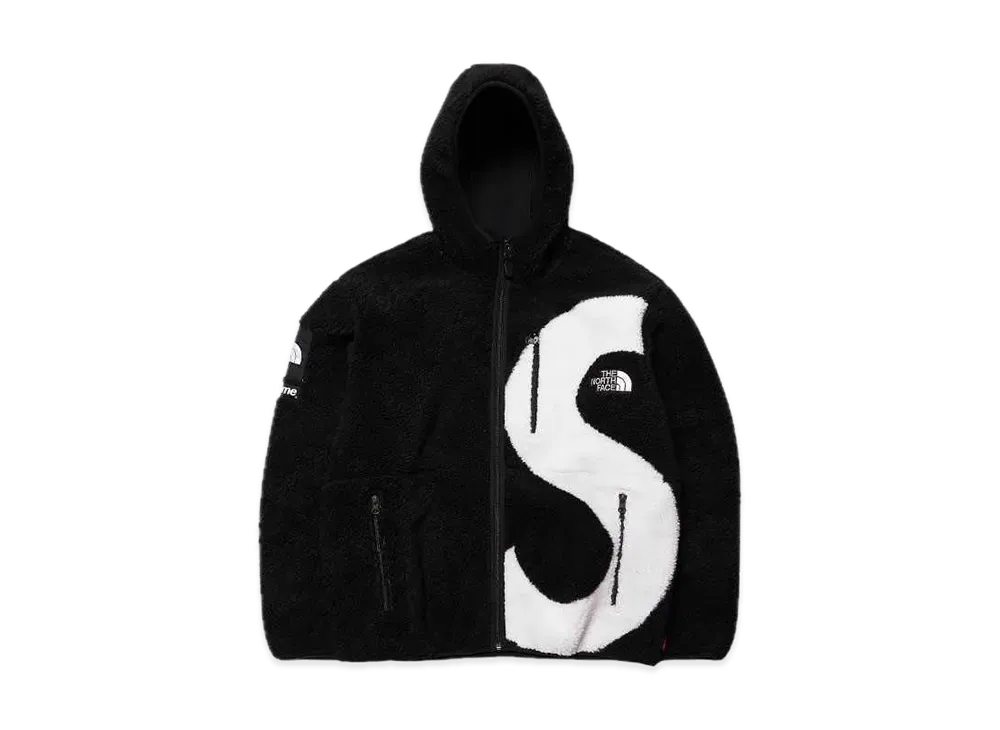 Supreme x The North Face S Logo Hooded Fleece Jacket "Black"