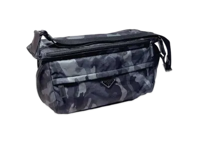 PRADA Camouflage Cross Body Bag "Black"
