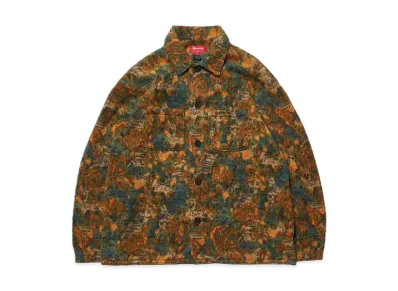 Supreme Paisley Fleece Shirt "Tan"