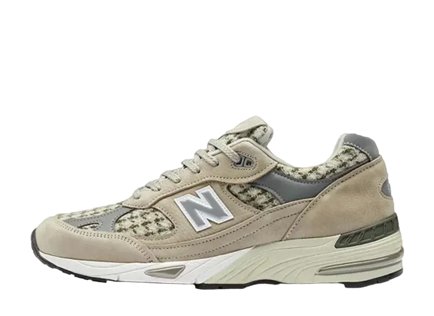 ニューバランス 991 ハリスツイード "ベージュ"