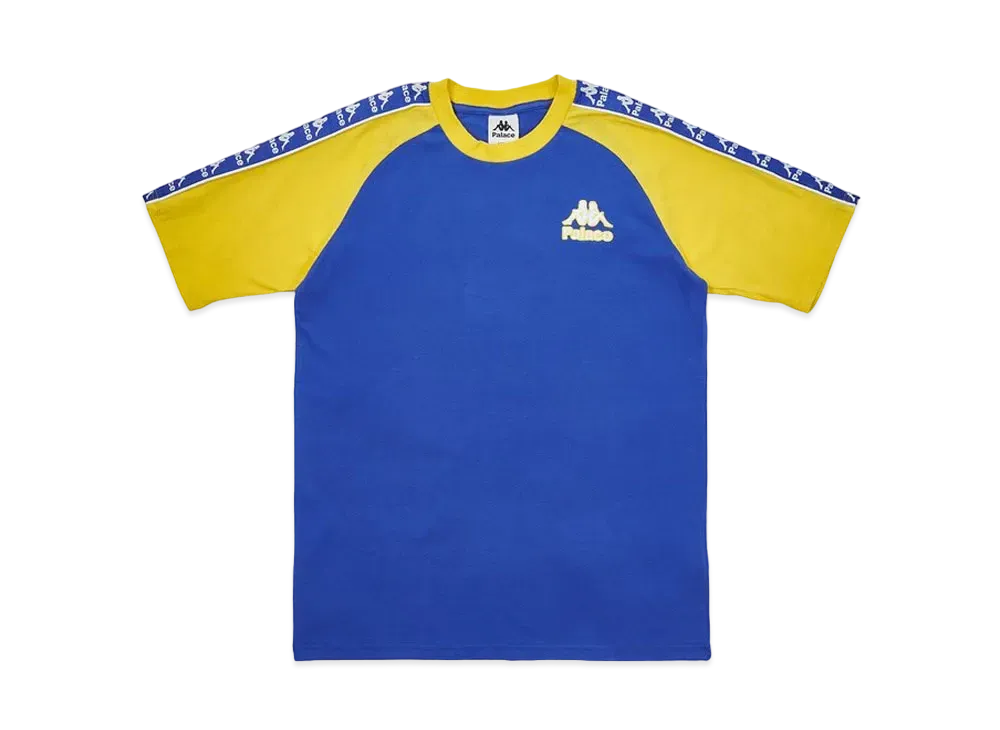 PALACE KAPPA CLASSIC RAGLAN T-SHIRT "Blue / Yellow"