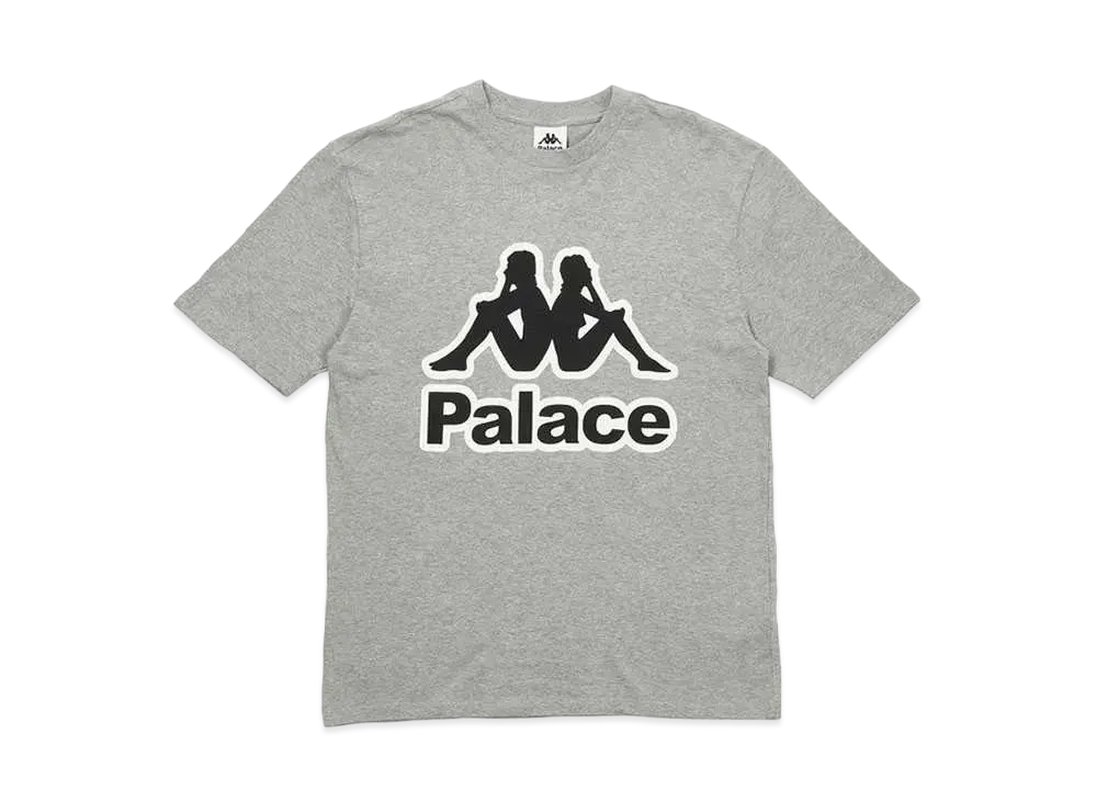 PALACE KAPPA T-SHIRT "Grey Marl"