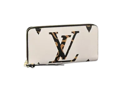 Louis Vuitton Monogram Jungle Zippy Wallet "White"