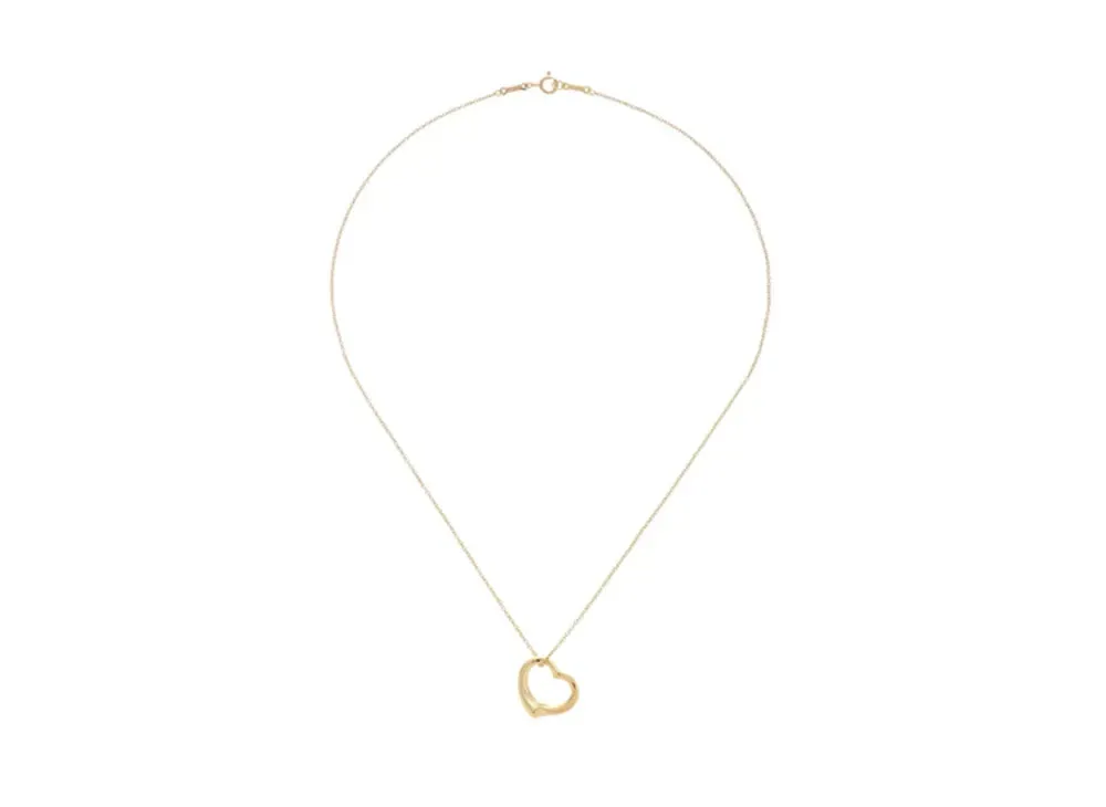 Tiffany & Co Open Heart Necklace "Gold"