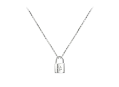 Louis Vuitton Pendentif Silver Lock it