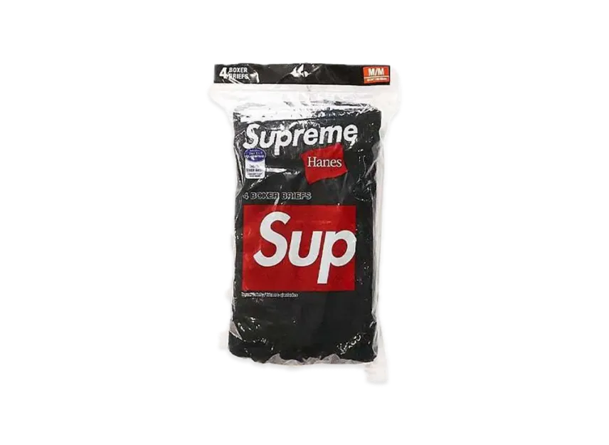 Supreme x Hanes Boxer Briefs (4 Pack) Supreme x Hanes Boxer Briefs (4 Pack)