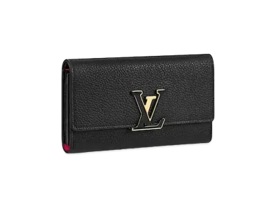 Louis Vuitton Capucines Wallet "Noir"