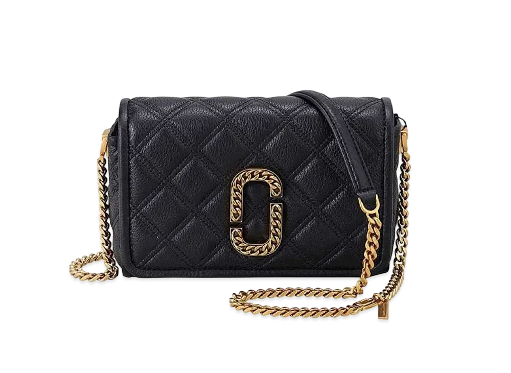 Marc Jacobs The Status Flap Crossbody "Black"