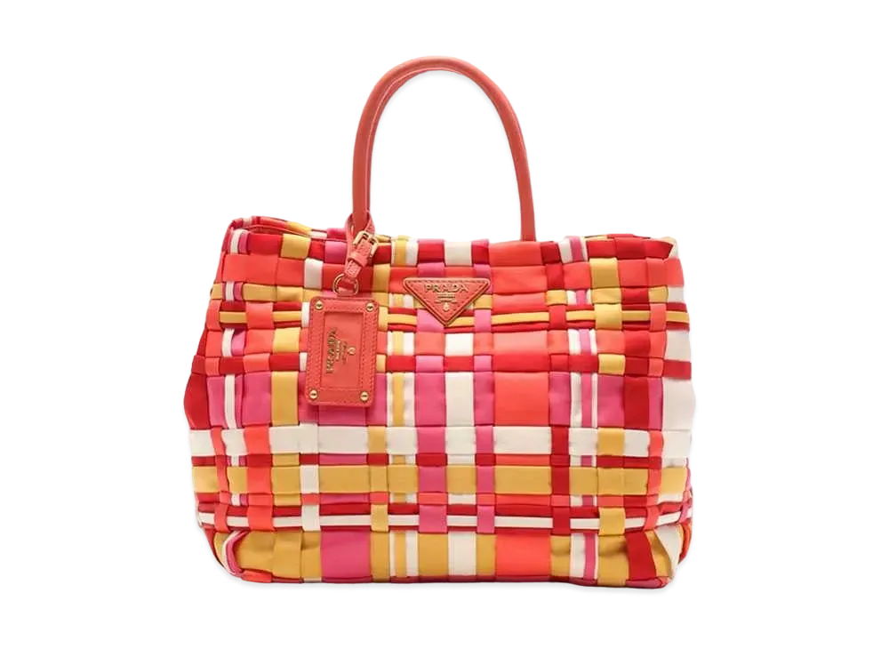 プラダ テスートトートバッグ "マルチカラー "