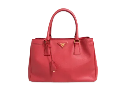 PRADA Saffiano Hand Bag "Pink"