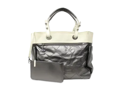 CHANEL Paris Biarritz Tote "White"