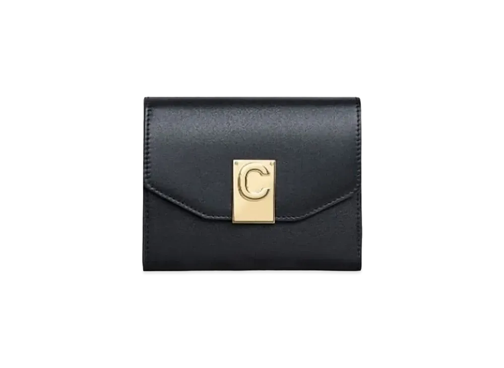 セリーヌ C スモール ウォレット "ブラック" 10C723BQ8.38NO