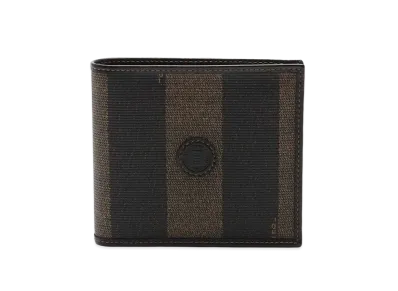 Fendi Pecan Compact Wallet "Brown"