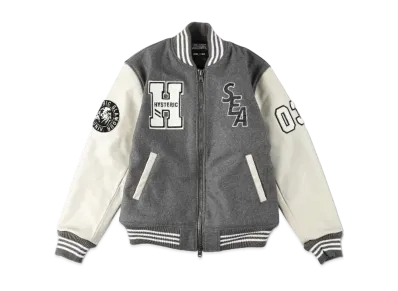 WIND AND SEA x HYSTERIC GLAMOUR Stadium Jumper "Gray"