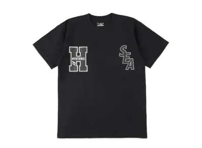 WIND AND SEA x HYSTERIC GLAMOUR T-shirt "Black"