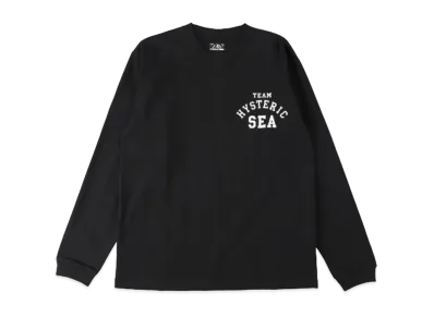 WIND AND SEA x HYSTERIC GLAMOUR L/S T-shirt "Black"