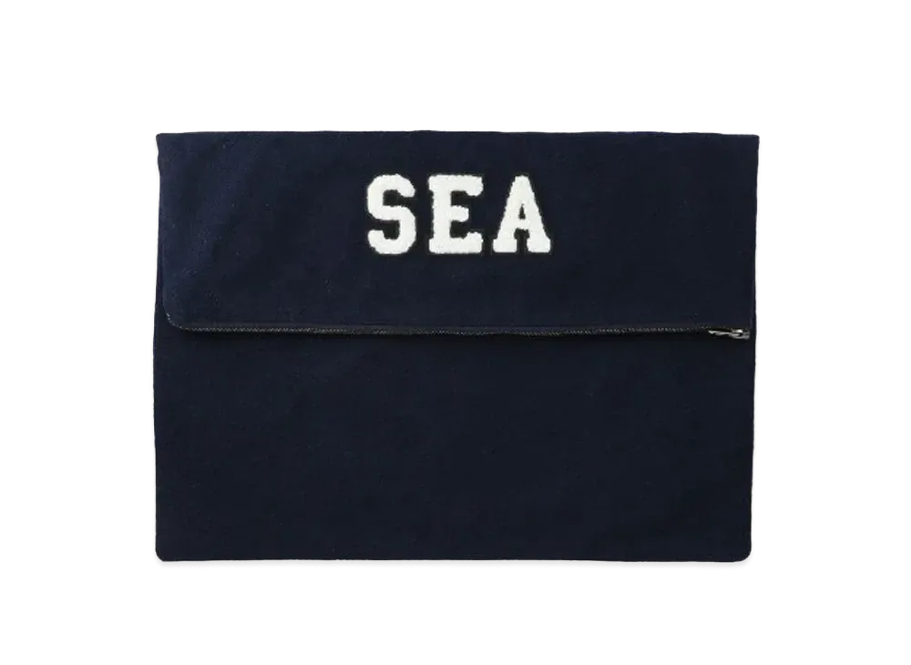 WIND AND SEA x HYSTERIC GLAMOUR Sleeve Bag "Navy"