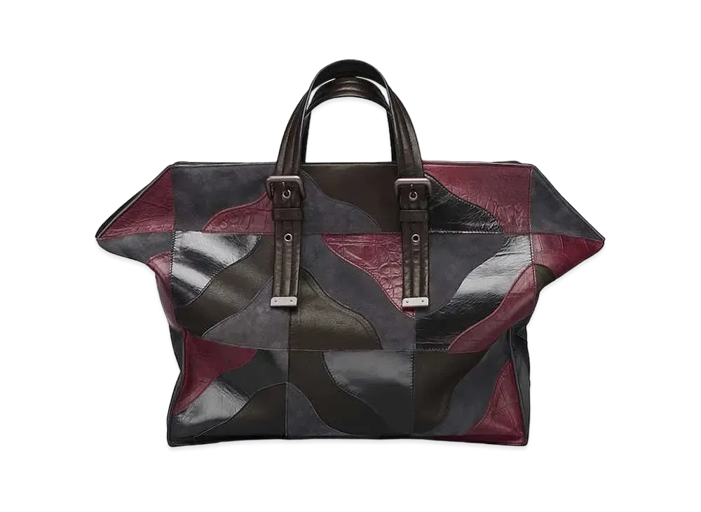 BOTTEGA VENETA ボッテガヴェネタ　パッチワーク　ボストンバッグ BOTTEGA VENETA】ボッテガヴェネタ『パッチワーク ボストンバッグ