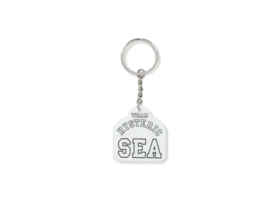 WIND AND SEA x HYSTERIC GLAMOUR Rubber Key Holder "White"