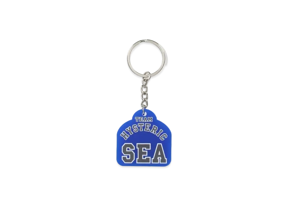 WIND AND SEA x HYSTERIC GLAMOUR Rubber Key Holder "Blue"