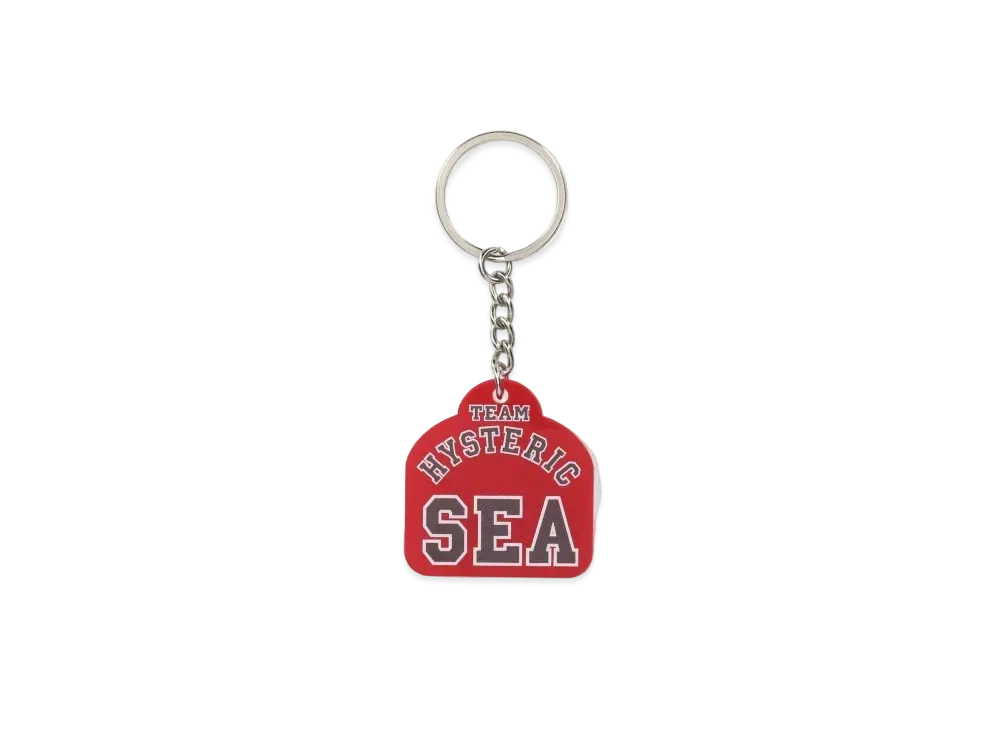 WIND AND SEA x HYSTERIC GLAMOUR Rubber Key Holder "Red"