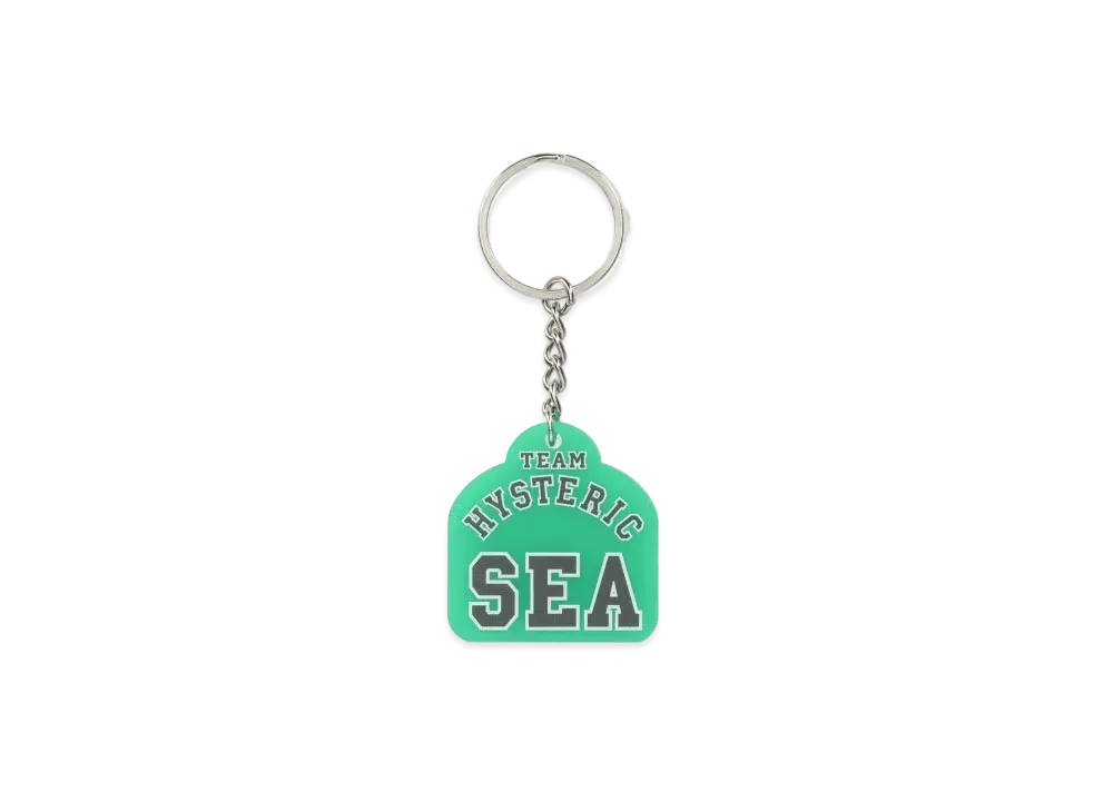 WIND AND SEA x HYSTERIC GLAMOUR Rubber Key Holder "Green"