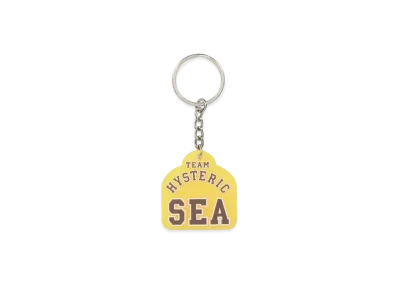 WIND AND SEA x HYSTERIC GLAMOUR Rubber Key Holder "Yellow"