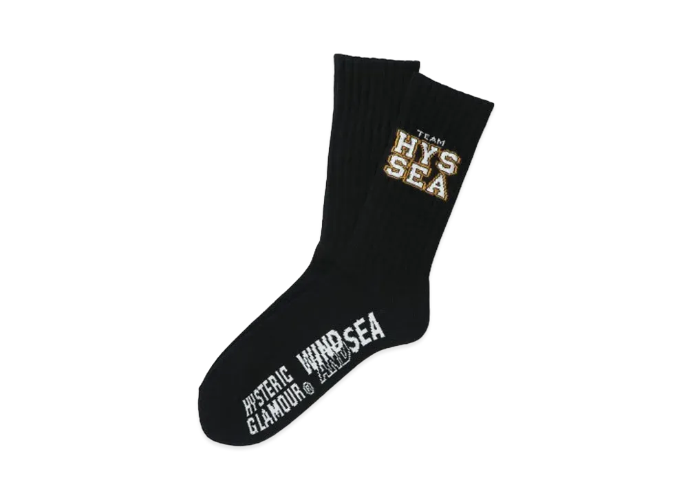 WIND AND SEA x HYSTERIC GLAMOUR Sox "White"