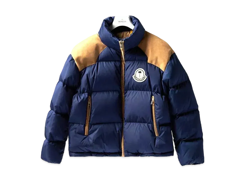 MONCLER GENIUS 8 MONCLER PALM ANGELS KELSEY DOWN JACKET "Blue"